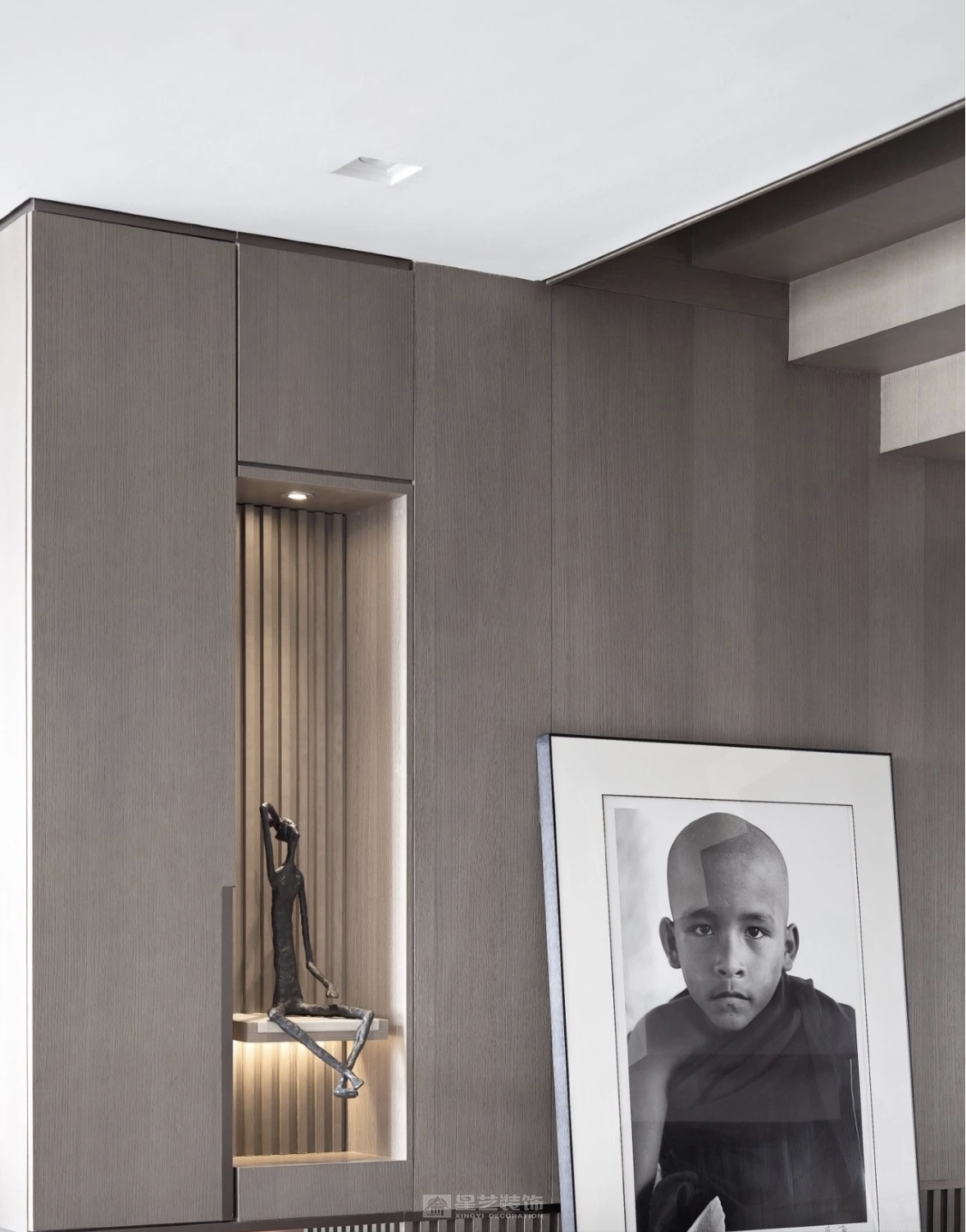 頂層躍層——復(fù)式挑空的廳