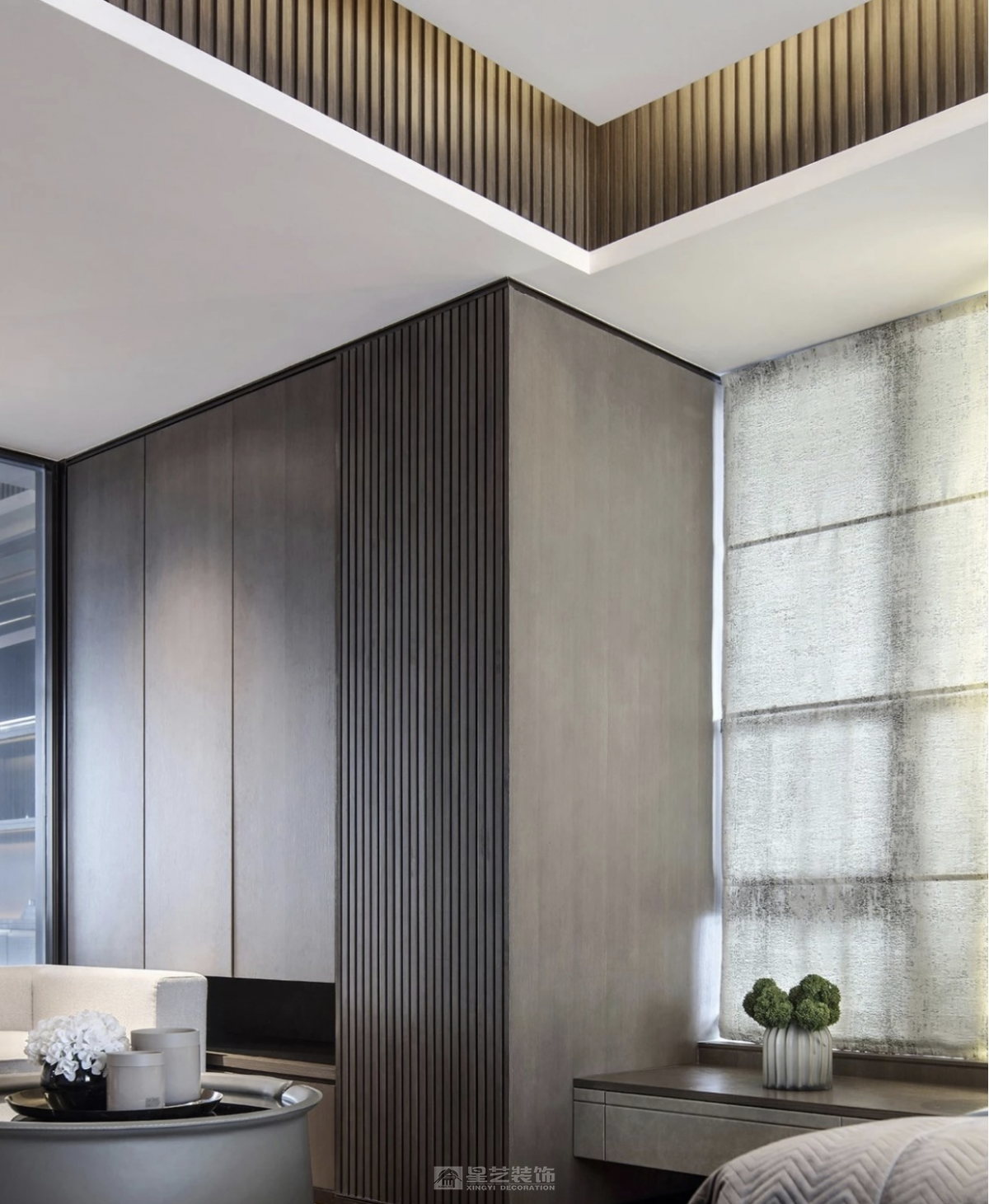 頂層躍層——復(fù)式挑空的廳